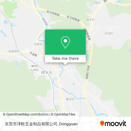 东莞市泽欧五金制品有限公司 map