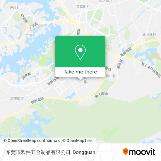 东莞市欧件五金制品有限公司 map
