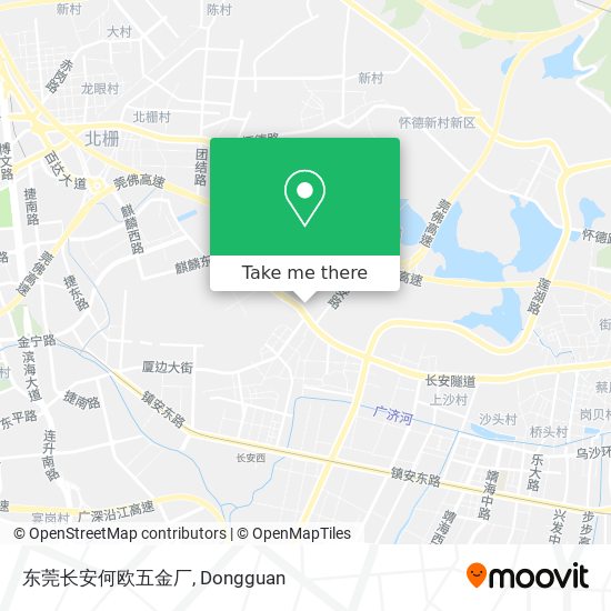 东莞长安何欧五金厂 map