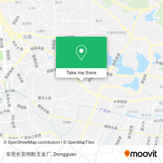 东莞长安何欧五金厂 map