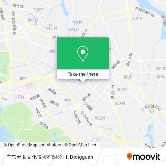 广东天顺文化投资有限公司 map