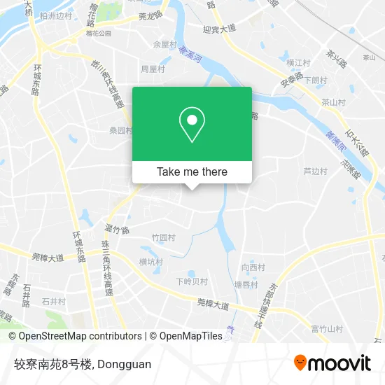 较寮南苑8号楼 map