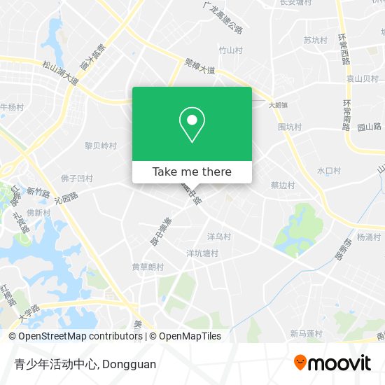 青少年活动中心 map