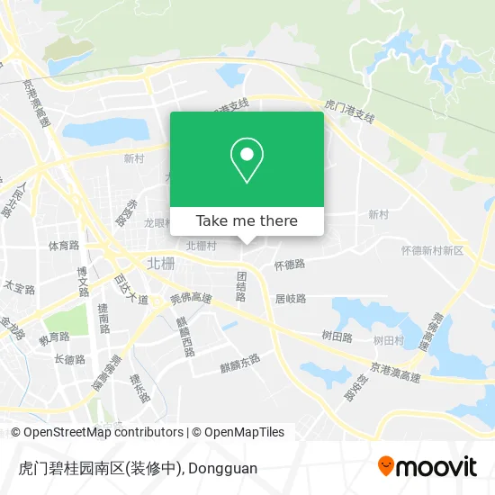 虎门碧桂园南区(装修中) map