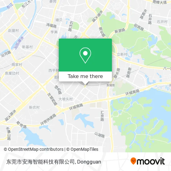东莞市安海智能科技有限公司 map