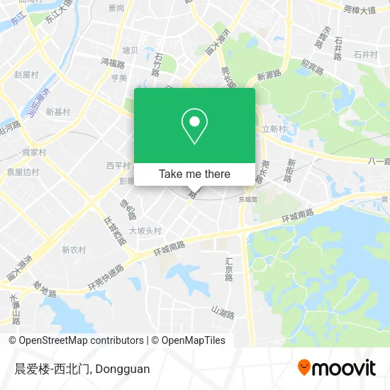 晨爱楼-西北门 map