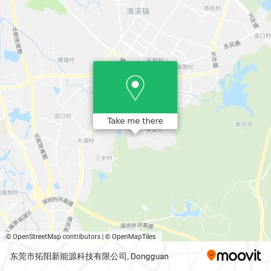东莞市拓阳新能源科技有限公司 map