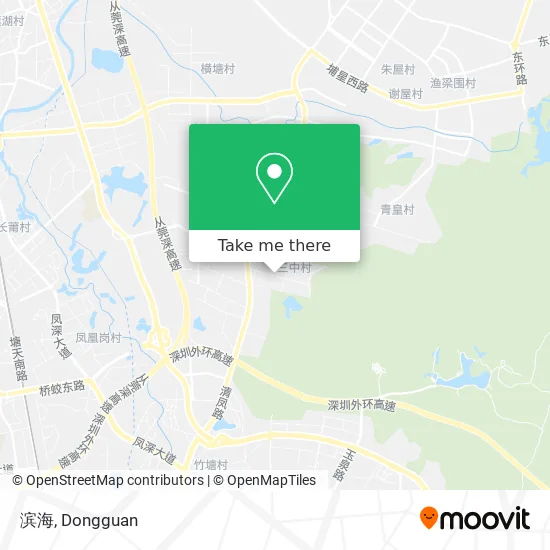 滨海 map
