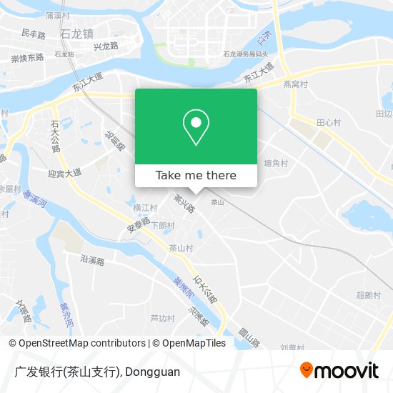 广发银行(茶山支行) map