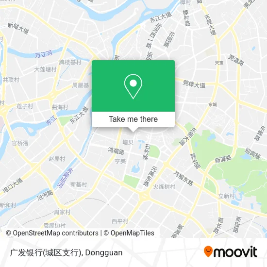 广发银行(城区支行) map