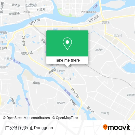 广发银行[茶山] map