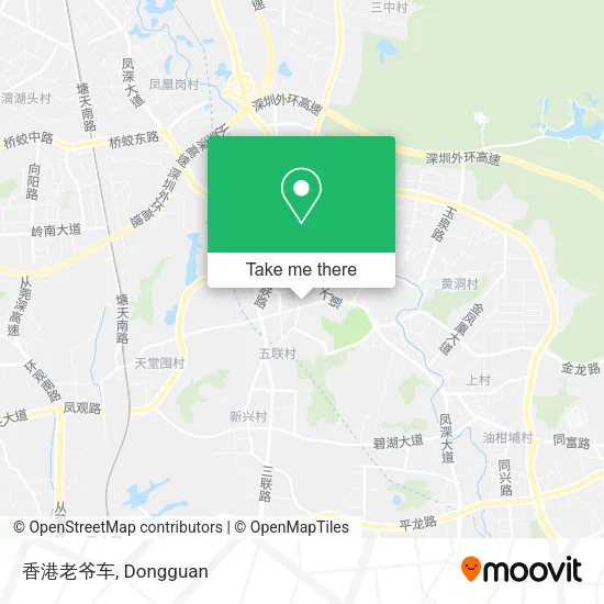 香港老爷车 map