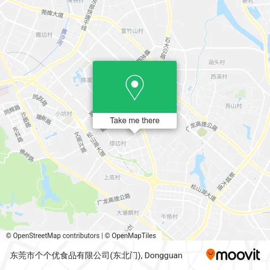 东莞市个个优食品有限公司(东北门) map