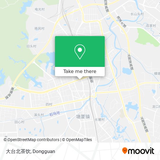 大台北茶饮 map