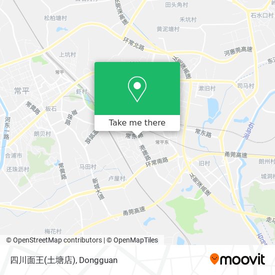 四川面王(土塘店) map