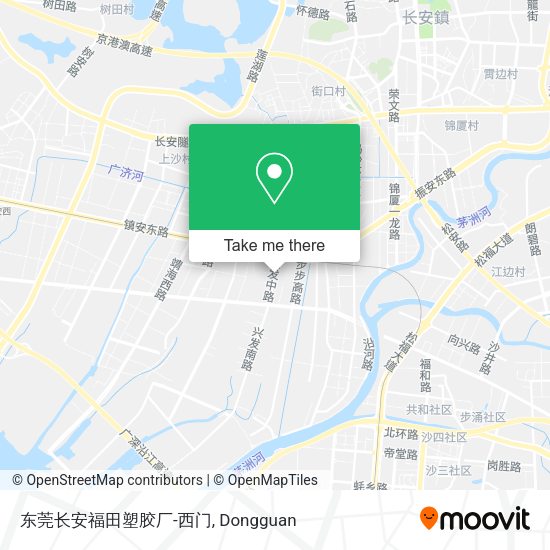 东莞长安福田塑胶厂-西门 map