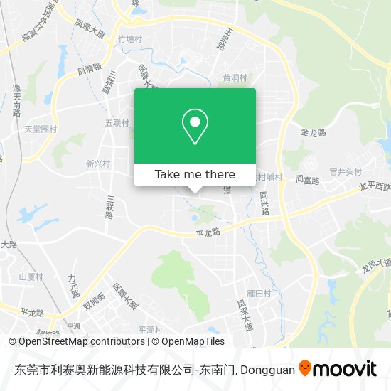 东莞市利赛奥新能源科技有限公司-东南门 map