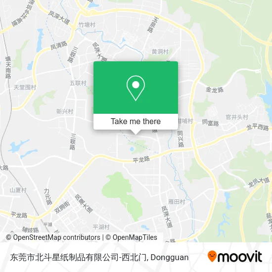 东莞市北斗星纸制品有限公司-西北门 map
