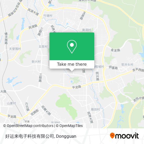 好运来电子科技有限公司 map