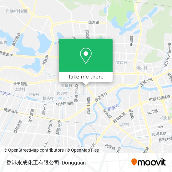 香港永成化工有限公司 map