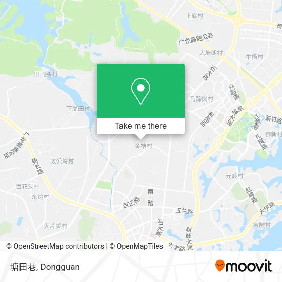 塘田巷 map