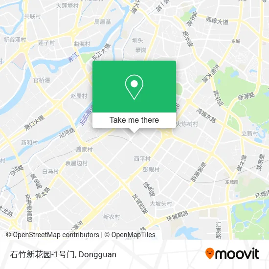 石竹新花园-1号门 map