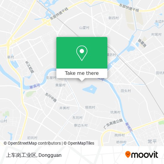 上车岗工业区 map