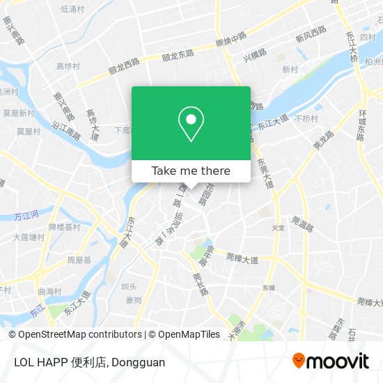 LOL HAPP 便利店 map