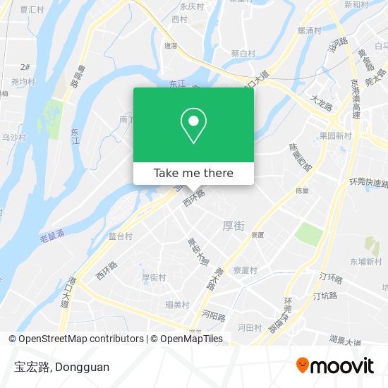 宝宏路 map