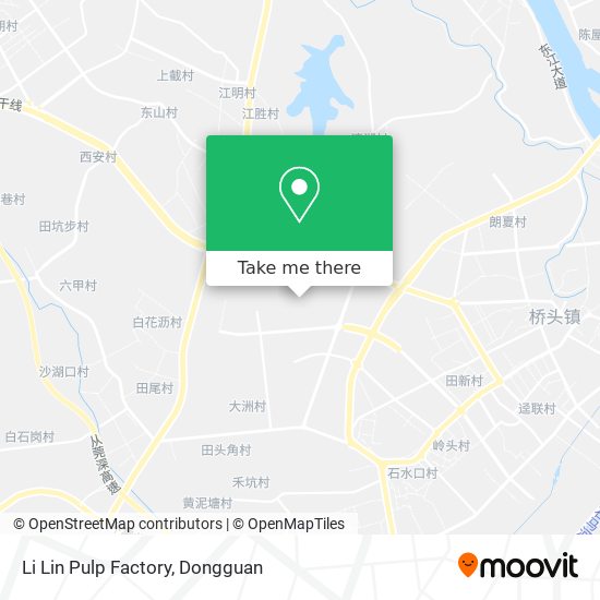 Li Lin Pulp Factory map