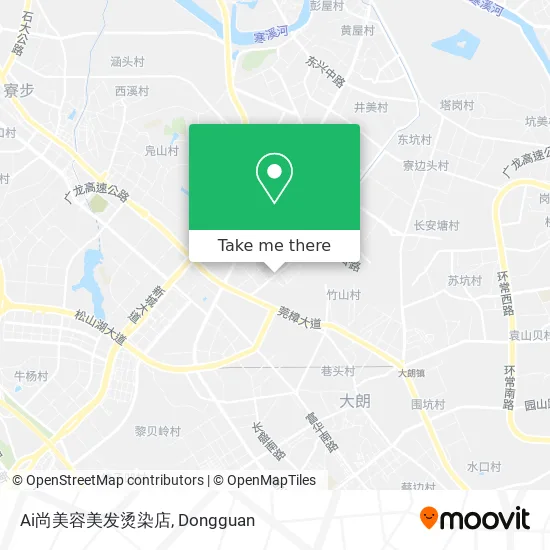 Ai尚美容美发烫染店 map