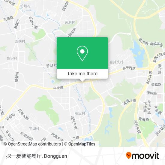 探一炭智能餐厅 map