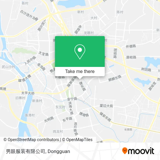 男眼服装有限公司 map
