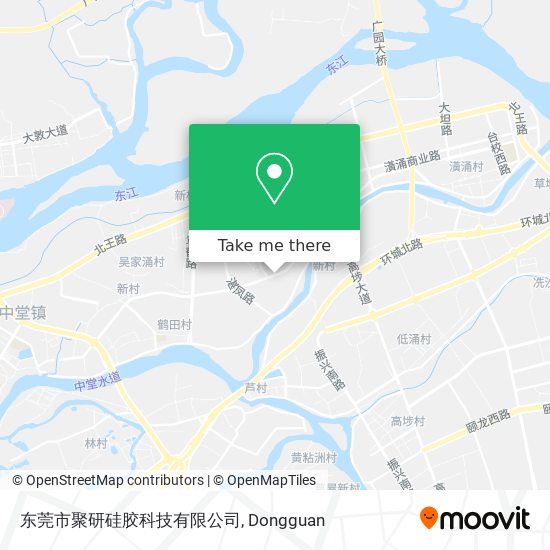 东莞市聚研硅胶科技有限公司 map