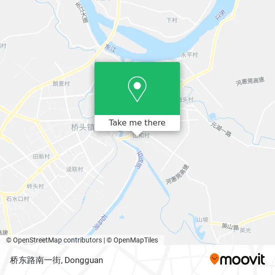桥东路南一街 map