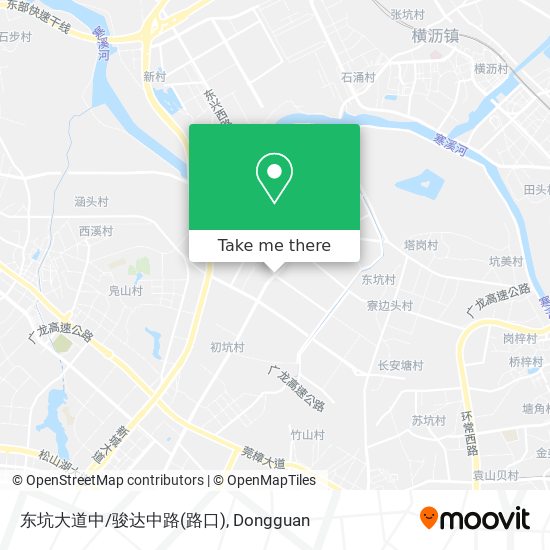 东坑大道中/骏达中路(路口) map