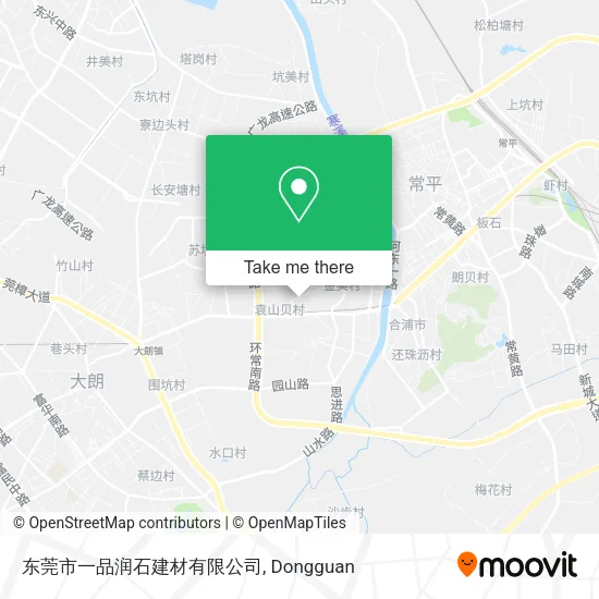 东莞市一品润石建材有限公司 map