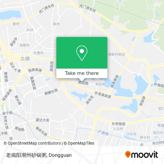 老揭阳潮州砂锅粥 map
