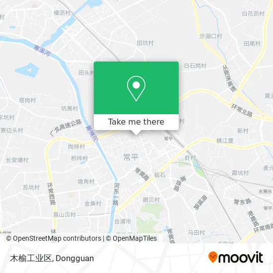 木榆工业区 map