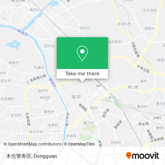 木伦警务区 map