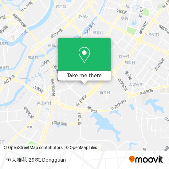 恒大雅苑-29栋 map