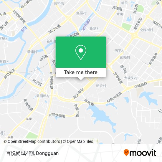 百悦尚城4期 map