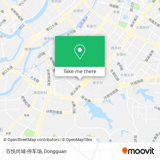 百悦尚城-停车场 map
