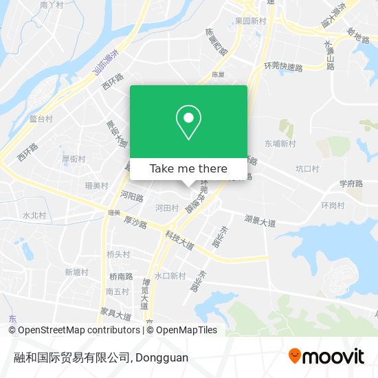 融和国际贸易有限公司 map