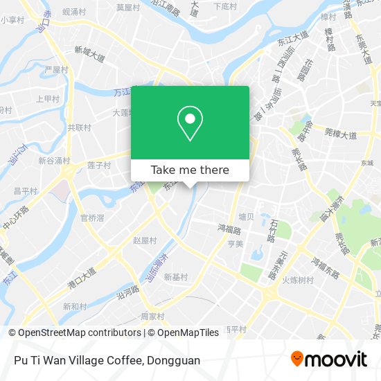 Pu Ti Wan Village Coffee map