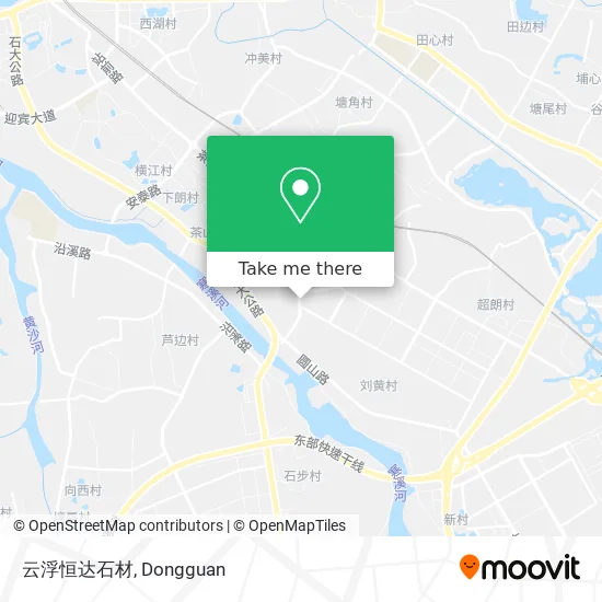 云浮恒达石材 map