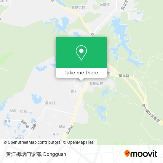 黄江梅塘门诊部 map