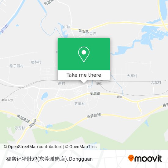 福鑫记猪肚鸡(东莞谢岗店) map