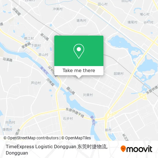 TimeExpress Logistic Dongguan 东莞时捷物流 map