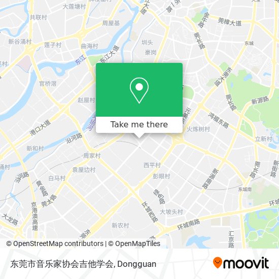 东莞市音乐家协会吉他学会 map